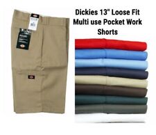 Pantaloncini da lavoro Dickies uomo 13" vestibilità ampia multiuso tascabili