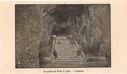 Stampa antica praia - stampa, mare
