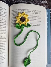 Segnalibro Girasole fatto a