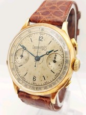 Eberhard Pre Extrafort Cal.16000 Cronografo Oro 18K Vintage Running 39mm