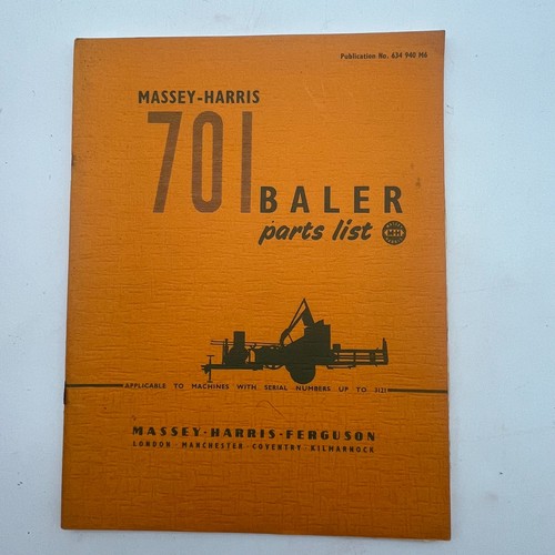Manuale elenco ricambi balle