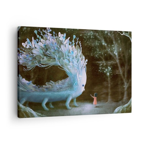 Quadro tela 70x50cm mostro - su,