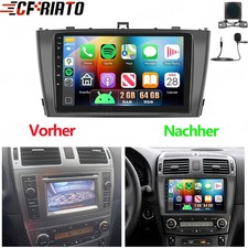 Android 15 autoradio carplay radio GPS per Toyota Avensis T27 2008-2015 + fotocamera