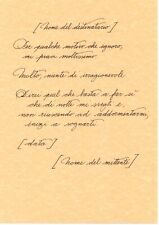 Lettera d'amore personalizzata -  A4 - Regalo innamorati