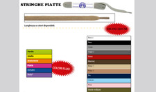 Stringhe piatte lacci da - piatte-,