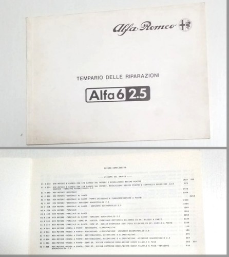 Alfa romeo tempario - romeo, 6