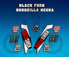  PEGATINAS STICKERS FORK ROCK