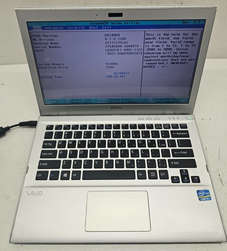 Sony vaio svt13125cxs laptop - svt13125cxs,
