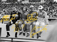 Autografo firmato ayrton - autografo,