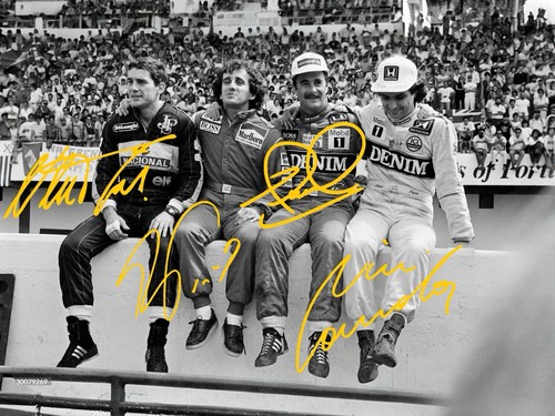 Autografo firmato ayrton - firmato,