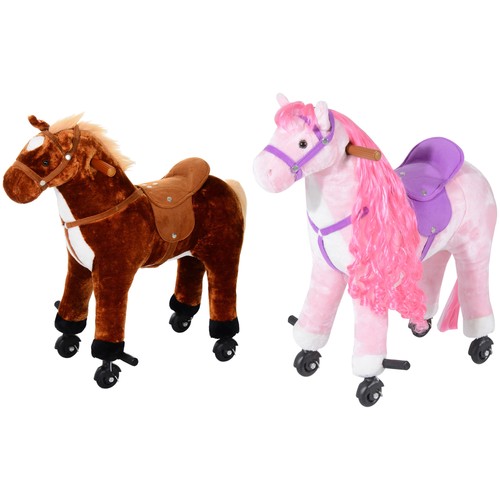 Homcom cavallo dondolo con - cavallo,