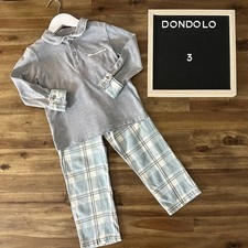 Dondolo Grey Cream Blue Polo