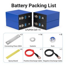 Batterie al litio 100Ah 280Ah