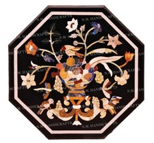 Tavolino 15" intarsiato marmo