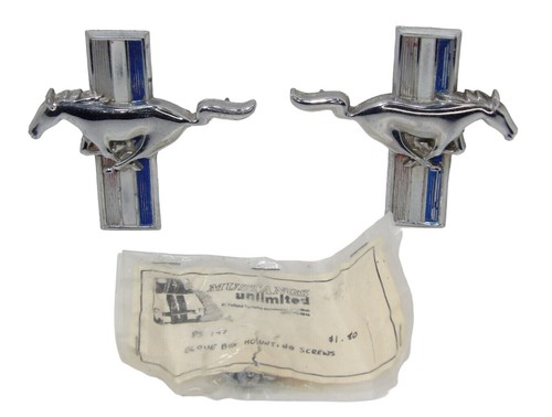 Emblema scatola guanti pony
