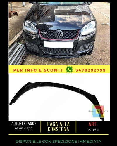 Splitter nero lucido - nero,