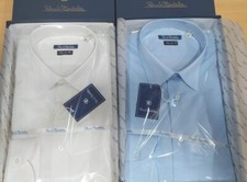 Camicia Uomo Balestra Tinta unita 100% cotone collo Francese Manica lunga