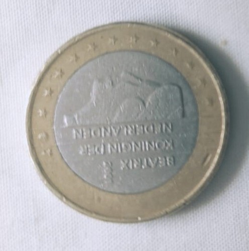 Moneta euro beatrix koningin - 1,