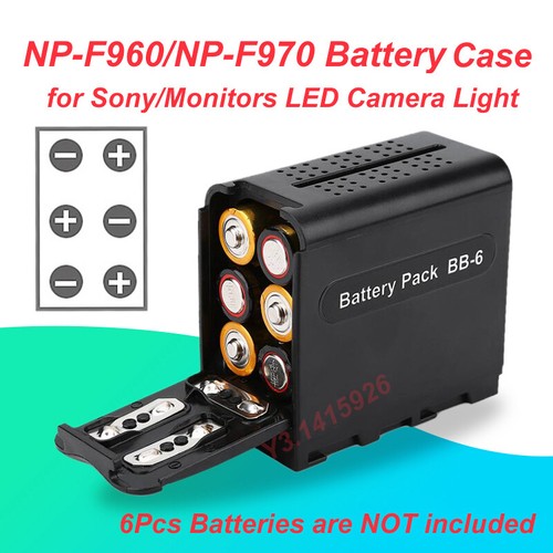 F960 f970 batteria led - np-f960/np-f970,