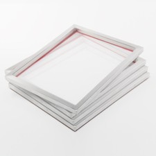4x 55T Cornice Setaccio 78x61cm A2 + Tessuto Serigrafia Colino per Stampa