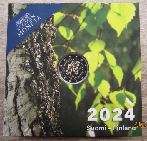 Moneta euro finlandia 2024 - 2,