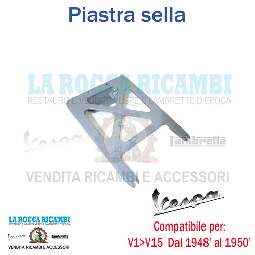 Piastra per fissaggio cuscino