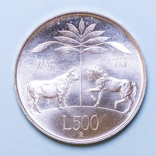 Repubblica italiana 500 lire - italiana,