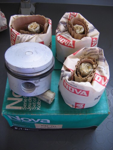 Pistoni completi fiat 131 - 4,