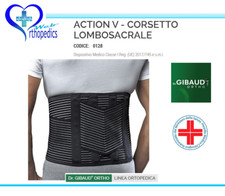 Dr GIBAUD ORTHO ACTION V CORSETTO LOMBOSACRALE Taglia dalla 01 alla 05