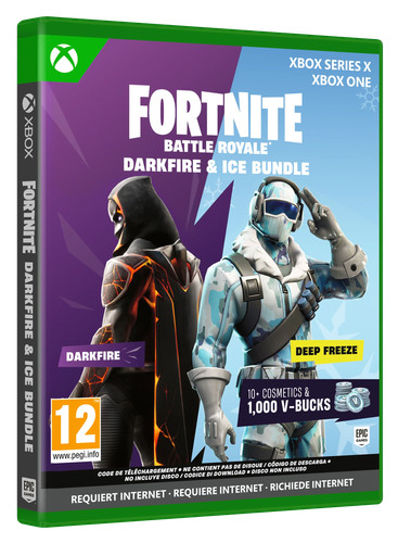 Fortnite darkfire ice bundle - &,