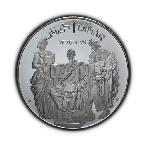 Tunisia 1969 dinaro argento - dinaro,,