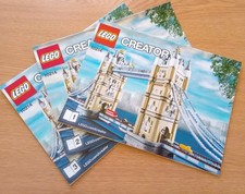 TOWER BRIDGE - LEGO 1024 - COMPLETO DI SCATOLA E ISTRUZIONI