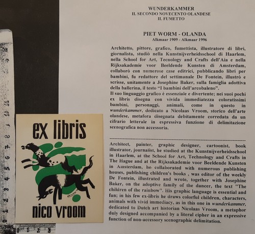 Wunderkammer exlibris 690 - exlibris, "
