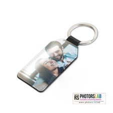 PORTACHIAVI IN ECOPELLE PERSONALIZZATO CON FOTO E SCRITTE / IDEA REGALO