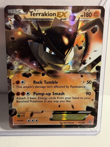 Pokemon terrakion - pokemon, ex