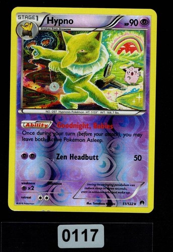 Hypno 122 reverse holo - ✨,