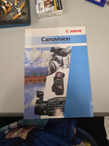Catalogo canon canovision 1992 - canon,