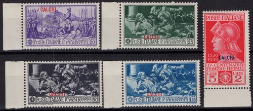 Colonie egeo carchi 1930 - colonie,