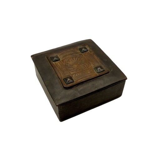 Scatola vintage rivestita - , in