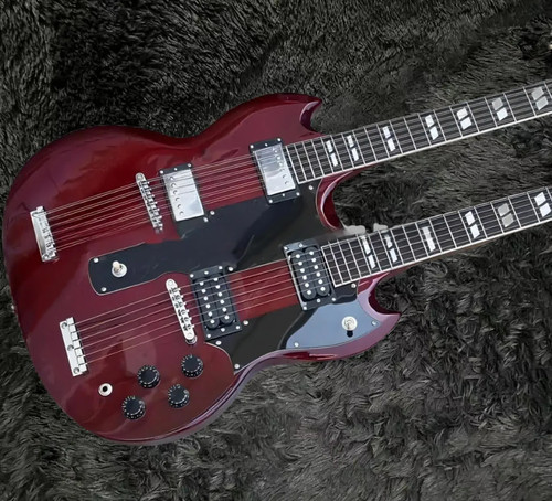 Chitarra elettrica due teste - elettrica,