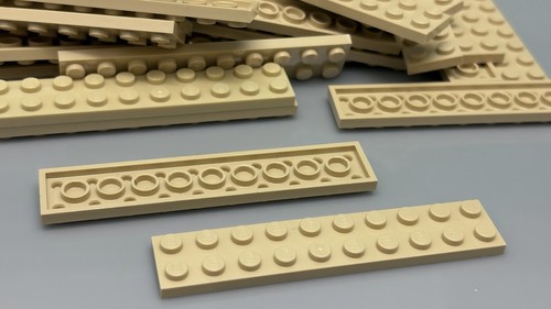 Lego plate 3832 beige - 3832,,