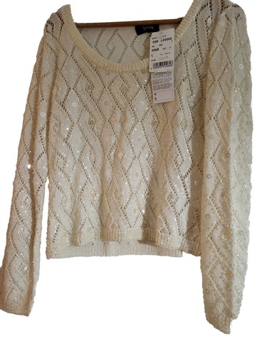 Pull liola blanc sequins - blanc,,