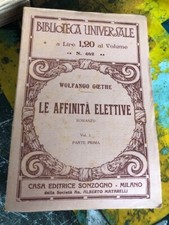Goethe Le Affinità Elettive