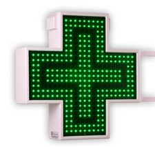 farmacia croce led bifacciale