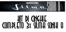 ★ KIT CINGHIE DI RICAMBIO 3 x CINE PROIETTORE 8 mm SILMA SONIK 8 ★