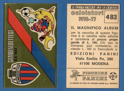 Scudetto calciatori panini - scudetto,
