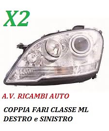 Coppia fari fanale - coppia,