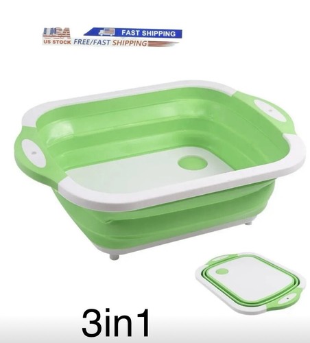 Tagliere pieghevole con - con, lavabo