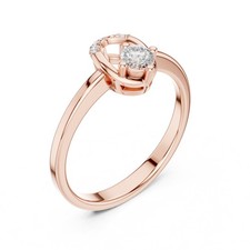 Anello Rotondo VVS1 D Diamante