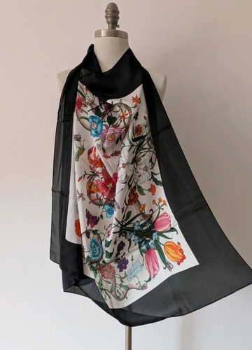Sciarpa seta gucci - gucci, flora